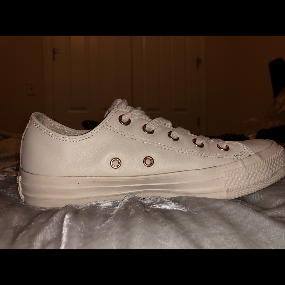 CONVERSE Leather (Nude Collection i believe)